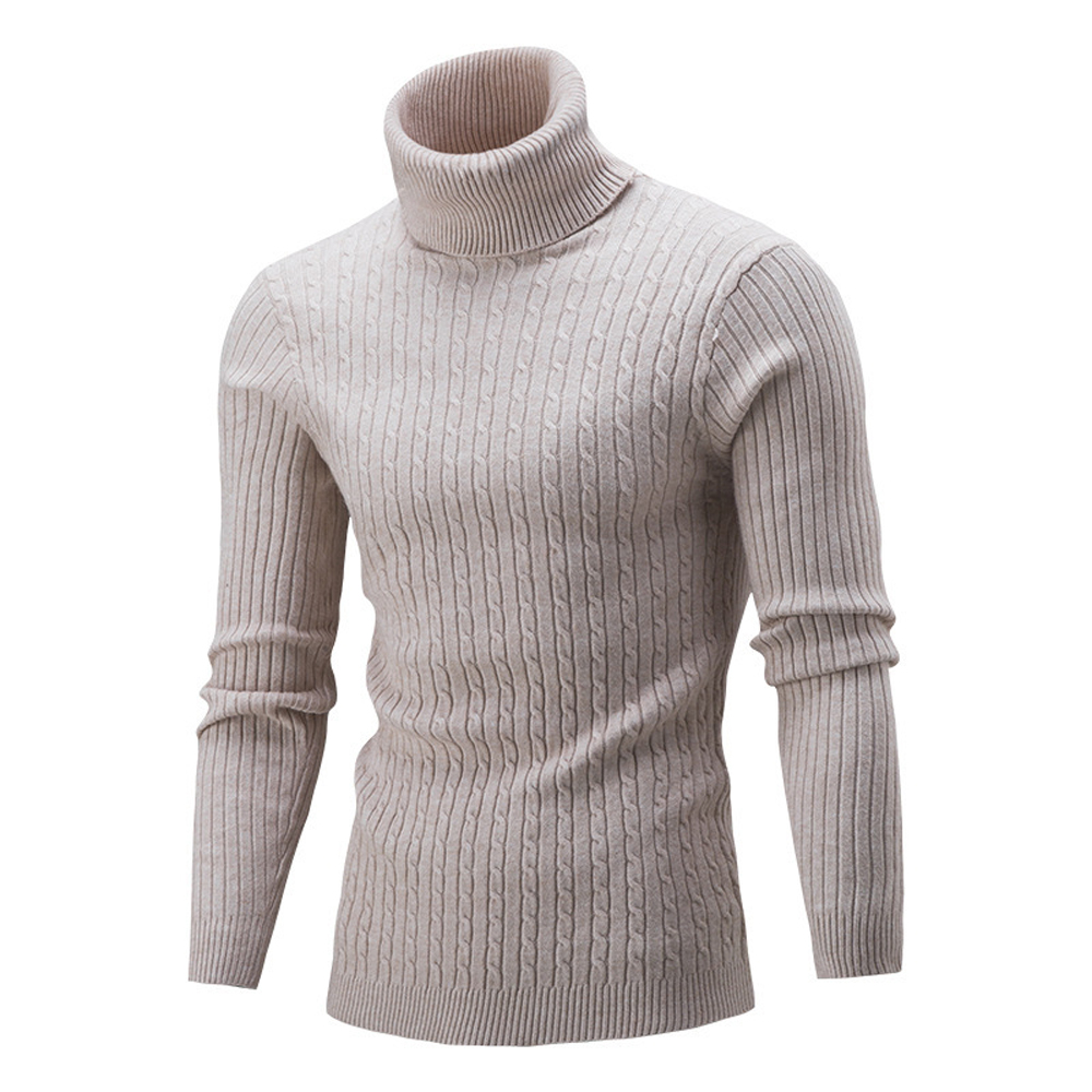 Winter Clothing Men Style - Осенний мужской свитер-карго с высоким воротником,
