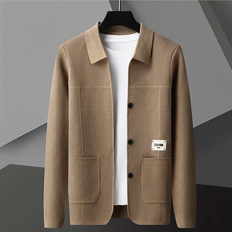 Winter Clothing Men Style - Кардиган в Европейском стиле, одежда, пальто,