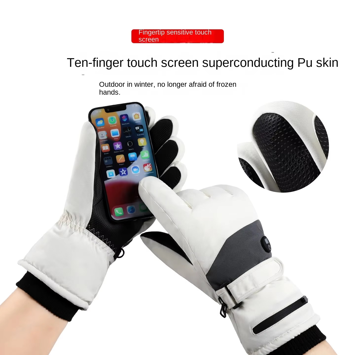 Мужские зимние перчатки с элек – обзор и цена Heated Gloves Electric