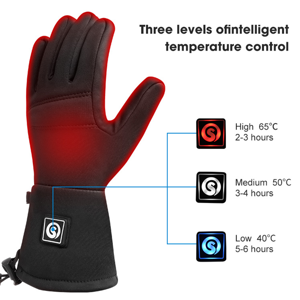 Snow Deer S18 зимние перчатки  – обзор и цена Heated Gloves Electric