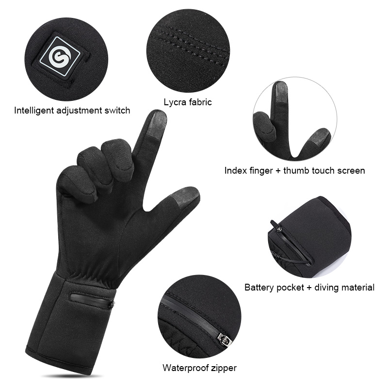 Перезаряжаемые перчатки с элек – обзор и цена Heated Gloves Electric